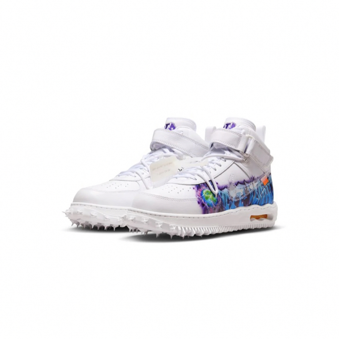 Off White Nike Air Force 1 Mid Graffiti