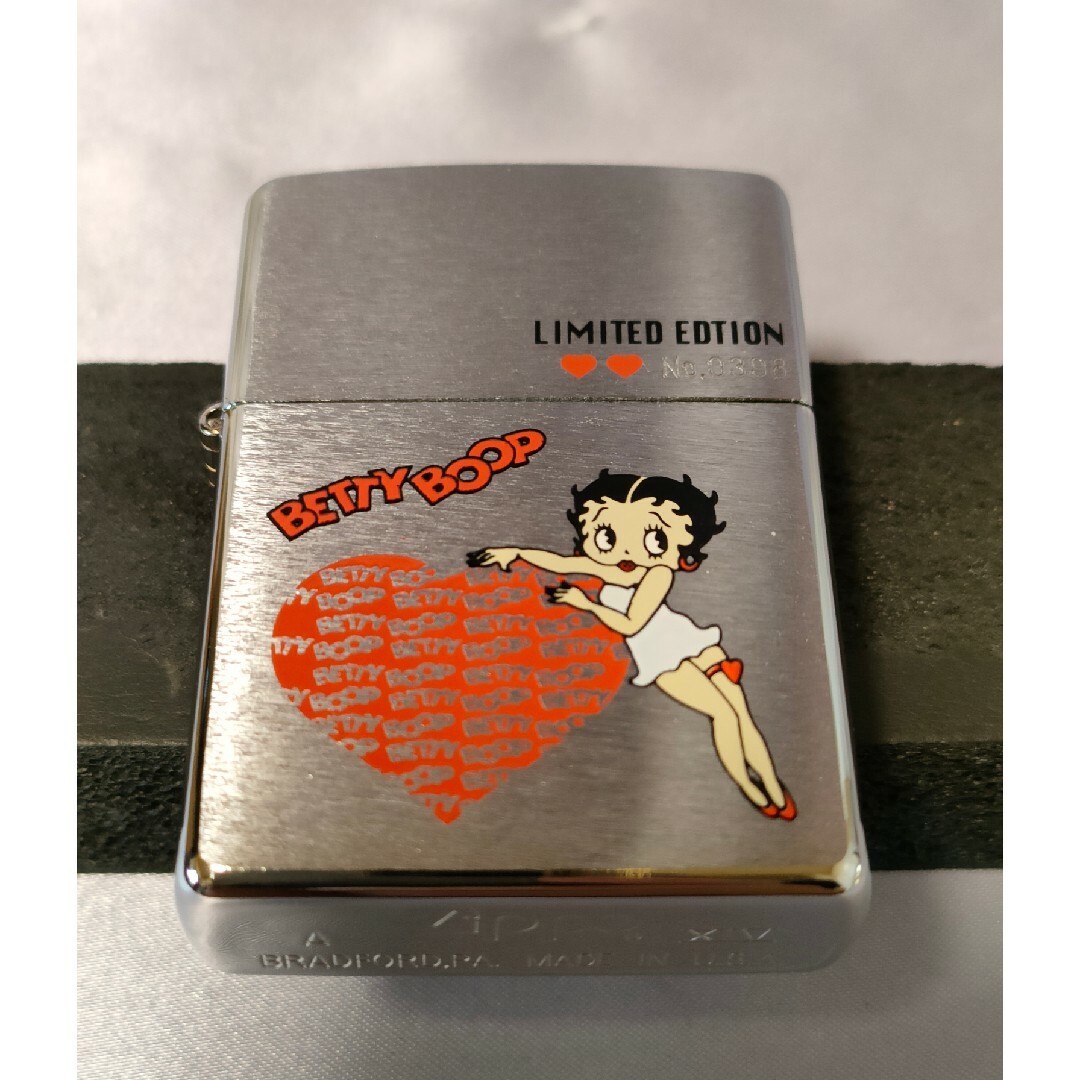 【限定品】回転オルゴール台座付き　ベティちゃん　BATTY BOOP　Zippo