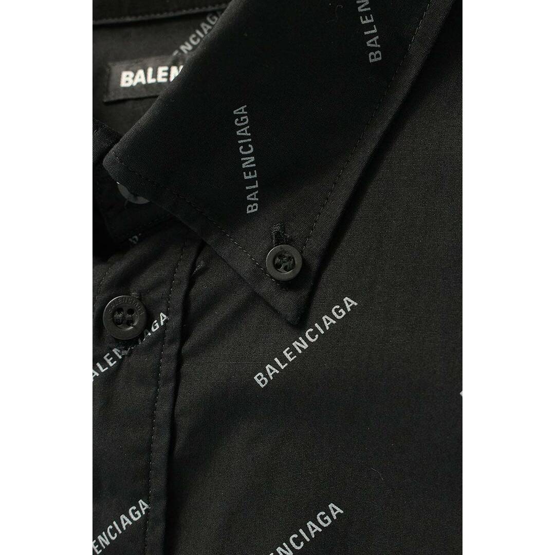 Balenciaga - バレンシアガ 534333 TBL96 ロゴ総柄プリント長袖シャツ