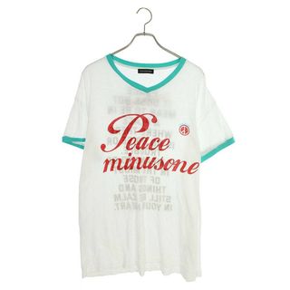 ピースマイナスワン(PEACEMINUSONE)のピースマイナスワン プリントデザインTシャツ メンズ(Tシャツ/カットソー(半袖/袖なし))