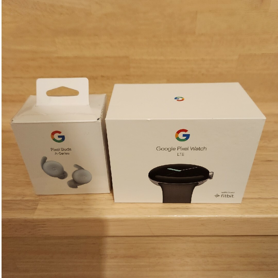 Google Pixel(グーグルピクセル)のGoogle Pixel Watch 4G LTE＆Pixel Buds A スマホ/家電/カメラのスマホアクセサリー(その他)の商品写真