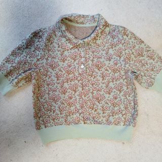 ザラ(ZARA)のZARA花柄トップス(Tシャツ(半袖/袖なし))