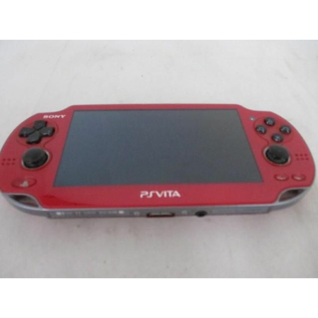 品 ゲーム PS Vita 本体 PCH-1000 レッド 動作品