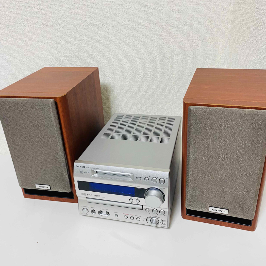 ONKYO CD/MDチューナーアンプシステム FR-N7TX コンポ