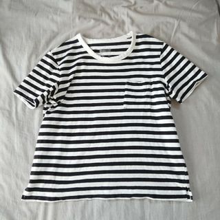 ムジルシリョウヒン(MUJI (無印良品))の無印良品 ボーダTシャツ M(Tシャツ(半袖/袖なし))