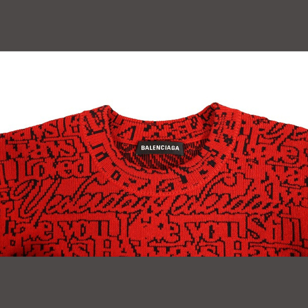 バレンシアガ BALENCIAGA Slogan Print Sweater 2