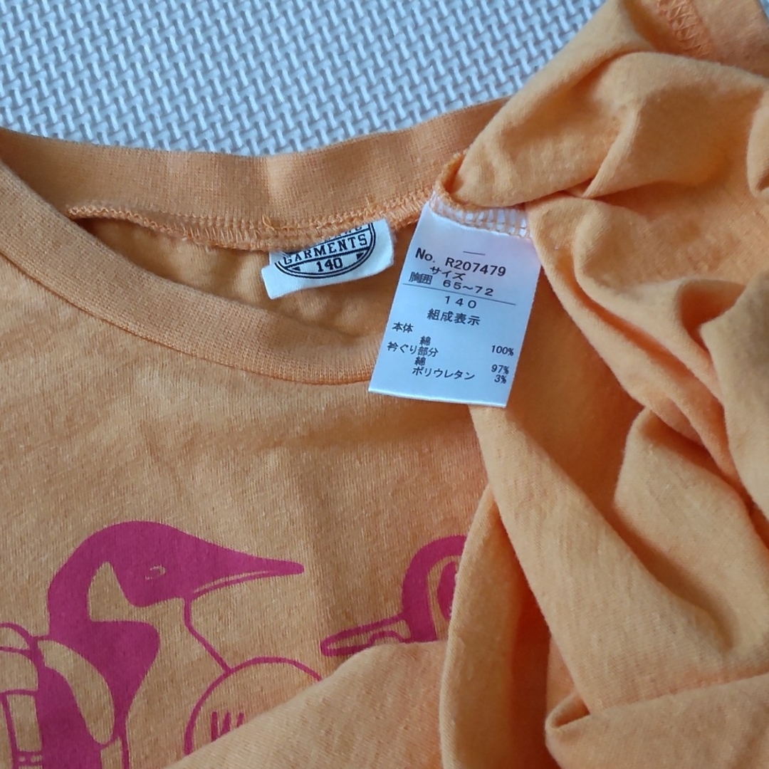 F.O.KIDS(エフオーキッズ)のF.O.KIDS Ｔシャツ２枚セット 140 キッズ/ベビー/マタニティのキッズ服女の子用(90cm~)(Tシャツ/カットソー)の商品写真