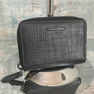 エルメネジルドゼニア(Ermenegildo Zegna)の超美品 ErmenegildoZegna ゼニア コインケース レザー(コインケース/小銭入れ)