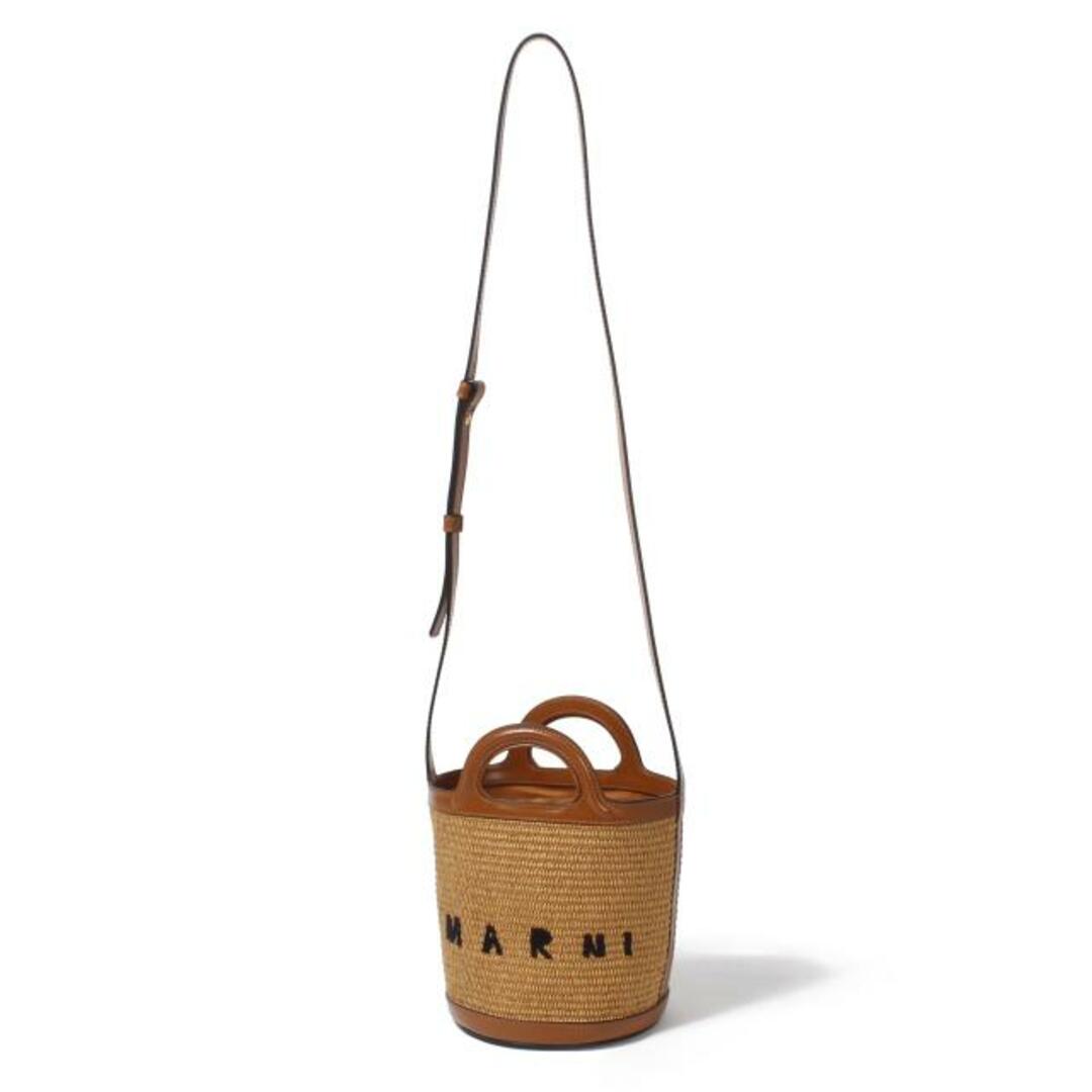 【新品未使用】 マルニ MARNI バケットバッグ 2way ハンドバッグ TROPICALIA SUMMER MINI BUCKET RAW SIENNA SCMP0056Q1P3860