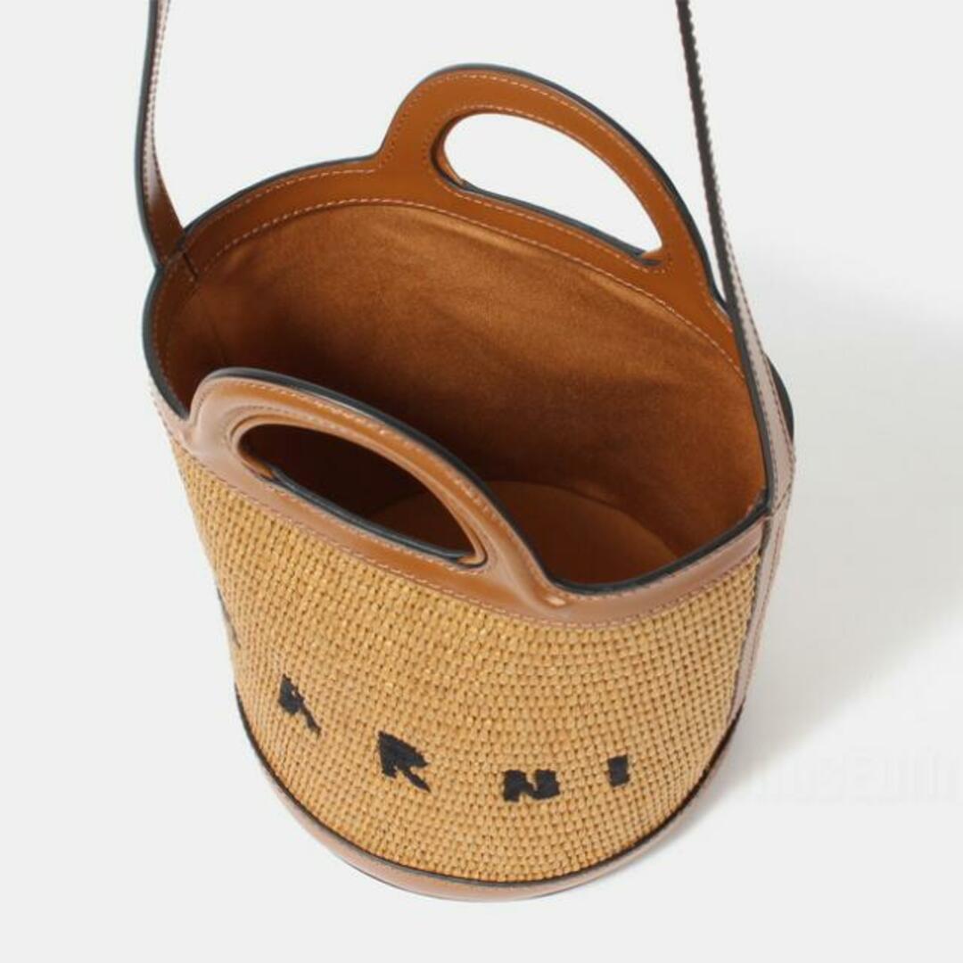 【新品未使用】 マルニ MARNI バケットバッグ 2way ハンドバッグ TROPICALIA SUMMER MINI BUCKET RAW SIENNA SCMP0056Q1P3860