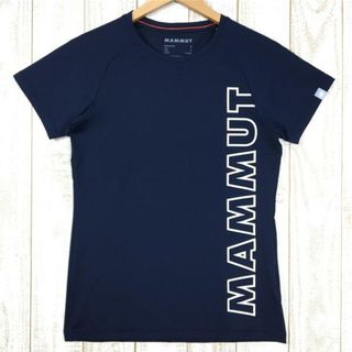 マムート(Mammut)のWOMENs S  マムート クイックドライ ロゴ プリント Tシャツ AF ウィメン QD Logo Print T-Shirt AF Women MAMMUT 1017-02021 ネイビー系(その他)