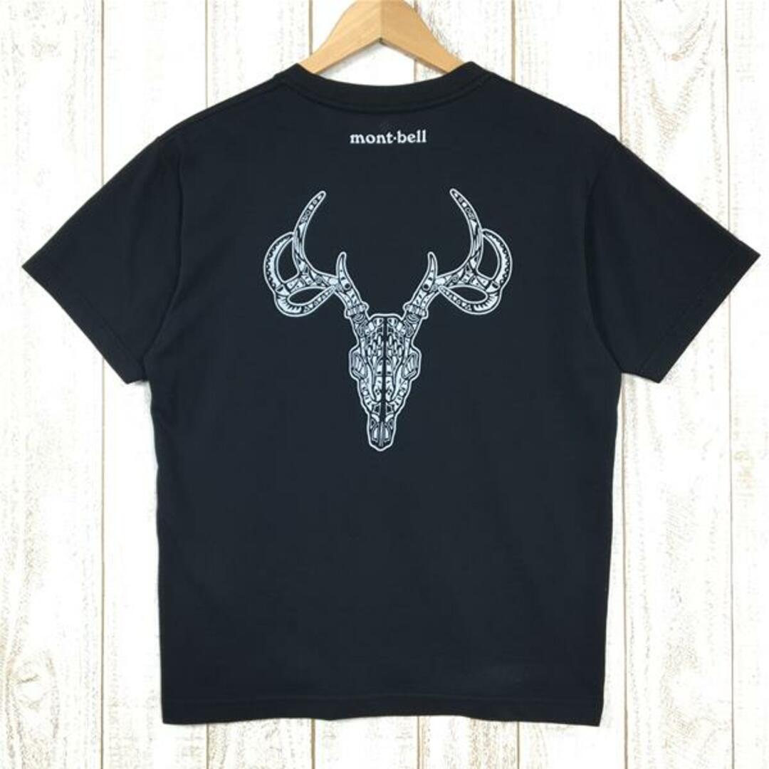 mont bell(モンベル)のUNISEX S  モンベル WIC.T アカシカ Tシャツ 速乾 MONTBELL 1114243 ブラック系 メンズのメンズ その他(その他)の商品写真