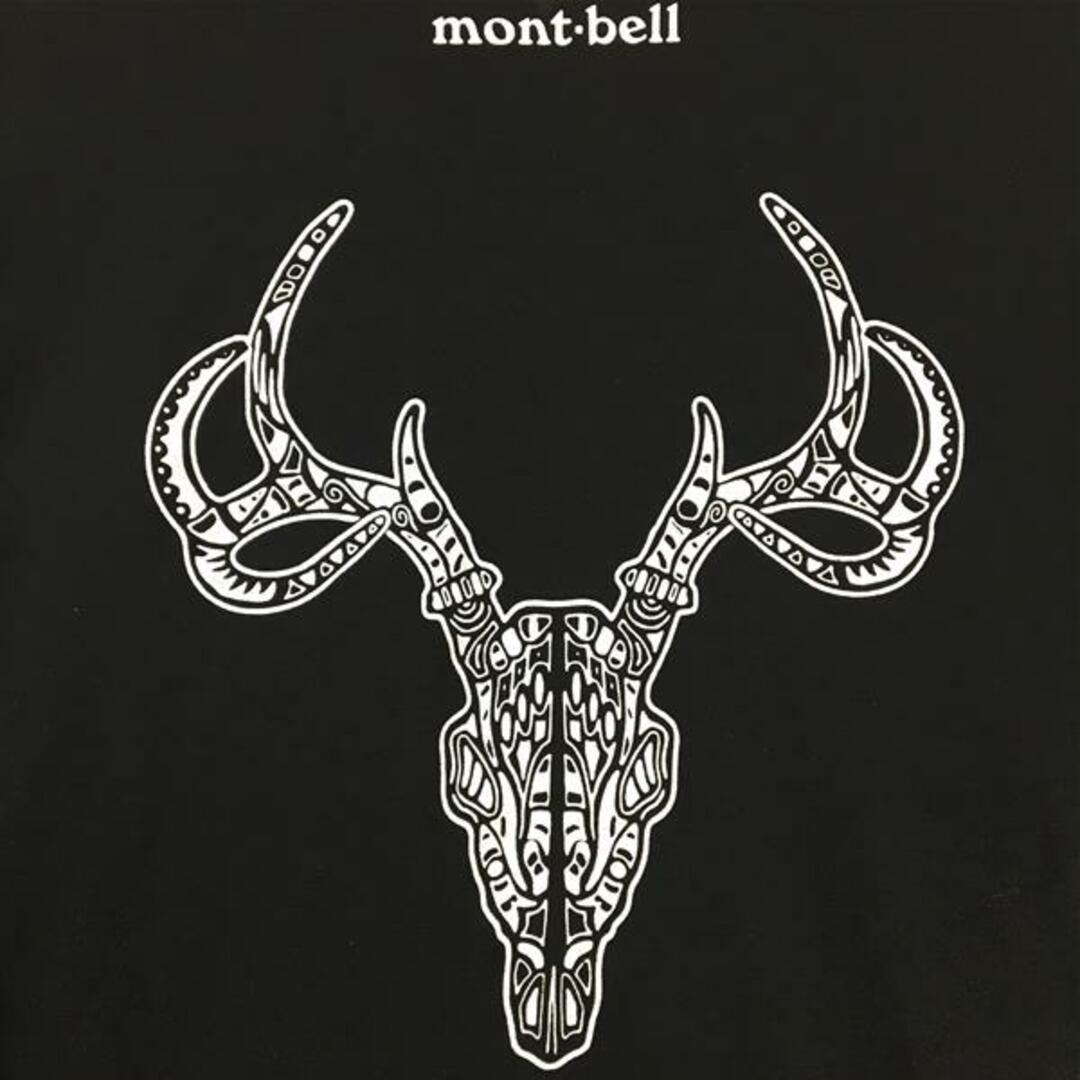 mont bell(モンベル)のUNISEX S  モンベル WIC.T アカシカ Tシャツ 速乾 MONTBELL 1114243 ブラック系 メンズのメンズ その他(その他)の商品写真