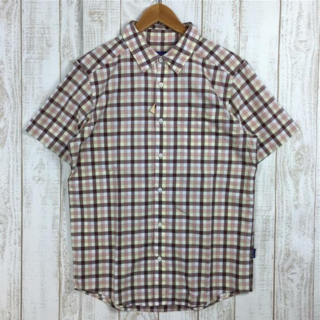 MENs S  パタゴニア 2011 ゴートゥーシャツ GO TO SHIRT 生産終了モデル 入手困難 PATAGONIA 52690 CUC ブラウン系