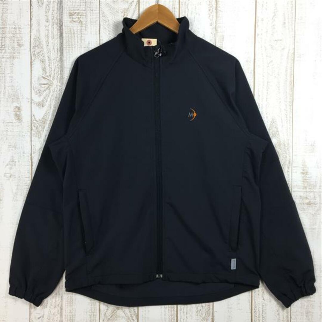 MENs M  ムーンストーン ソフトシェル ジャケット Softshell Jacket メーカー消滅 入手困難 MOONSTONE VDD-168 チャコール系