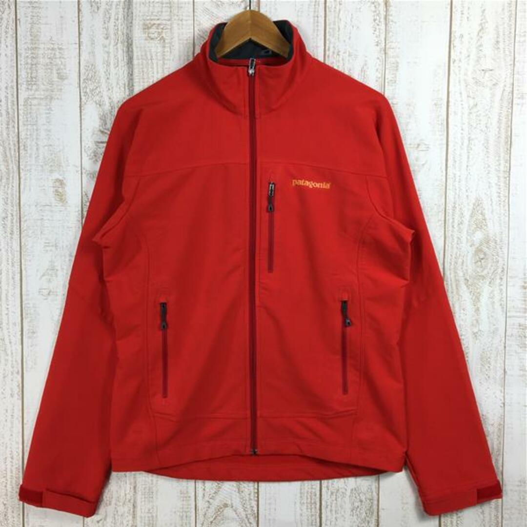 MENs S パタゴニア シンプル ガイド ジャケット SIMPLE GUIDE JACKET ソフトシェル 生産終了モデル 入手困難  PATAGONIA 83747 RDS Red Delicious レッド系 | フリマアプリ ラクマ