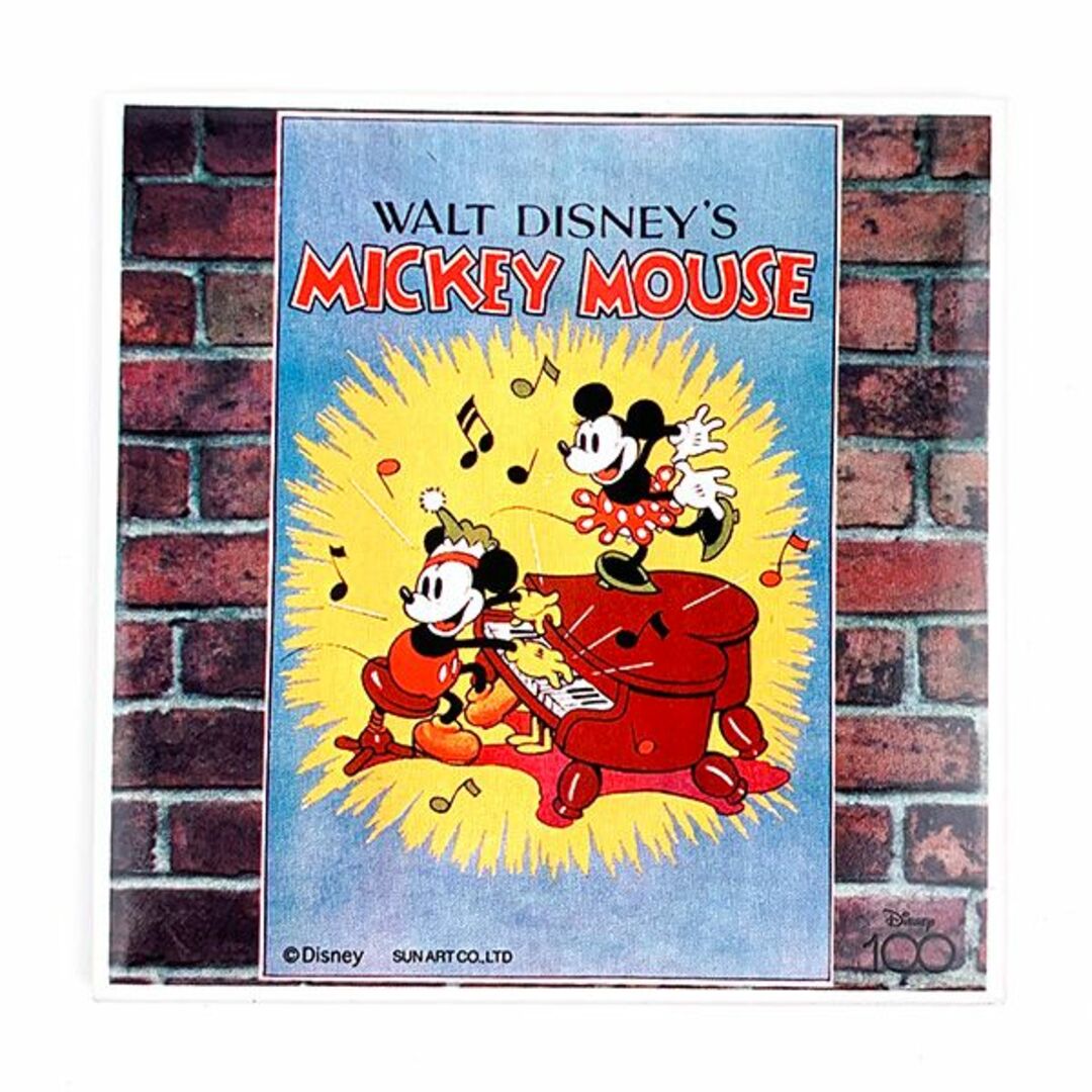 Disney - ディズニー100周年 ポスター柄タイルコースター《全6柄セット ...