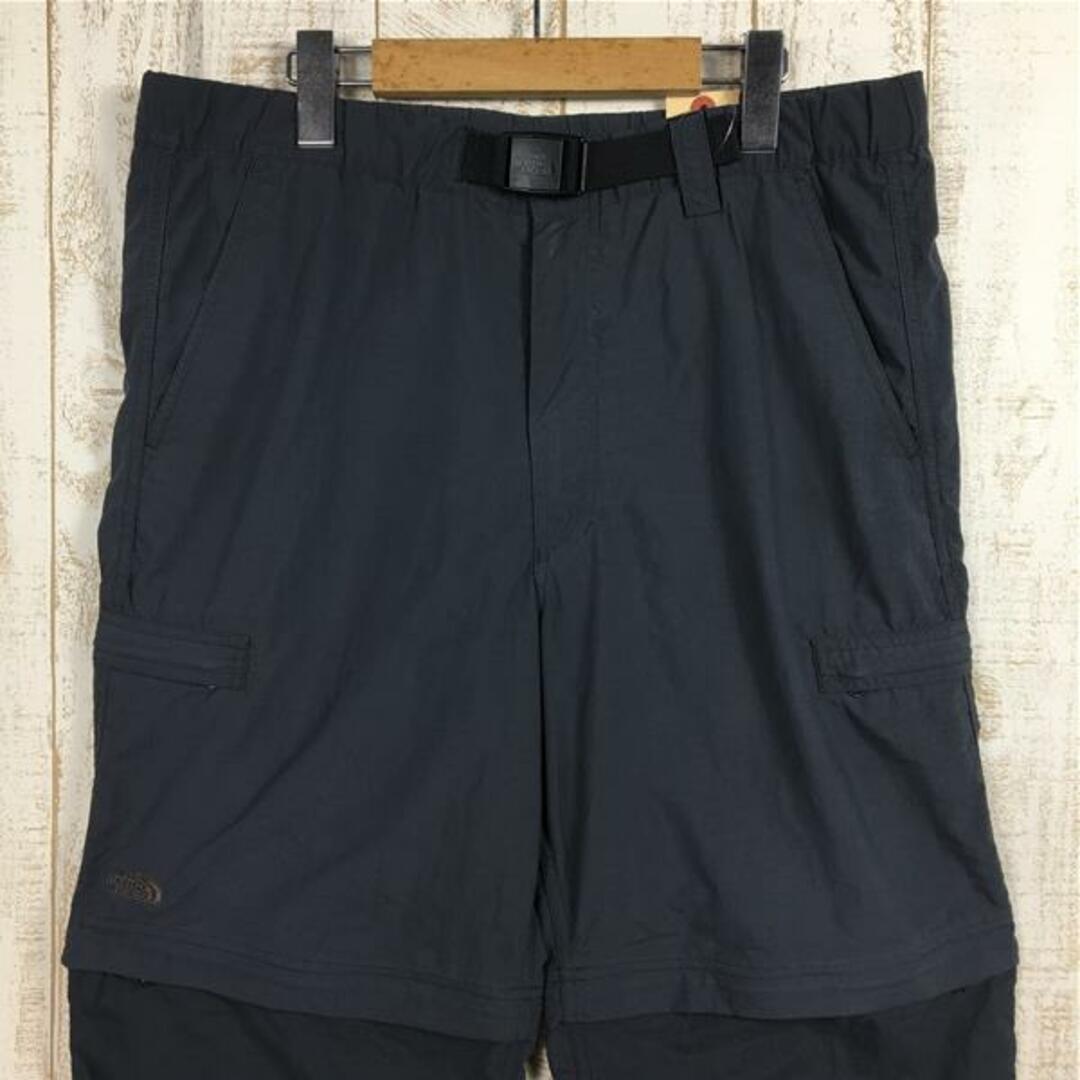 MENs L  ノースフェイス メリディアン コンバーチブルパンツ Meridian Convertible Pant ジップオフ カットオフ NORTH FACE NT52877 グレー系