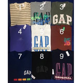 ギャップ(GAP)の【新品未使用タグ付き正規品 10枚セット】GAP　Tシャツ(Tシャツ/カットソー(半袖/袖なし))