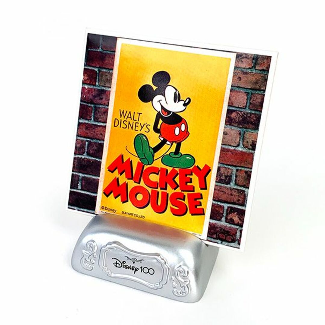 Disney - ディズニー100周年 ポスター柄タイルコースター スタンド ...