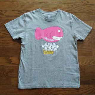 グラニフ(Design Tshirts Store graniph)の美品　グラニフ　11ぴきのねこ　Tシャツ　Sサイズ(Tシャツ/カットソー(半袖/袖なし))