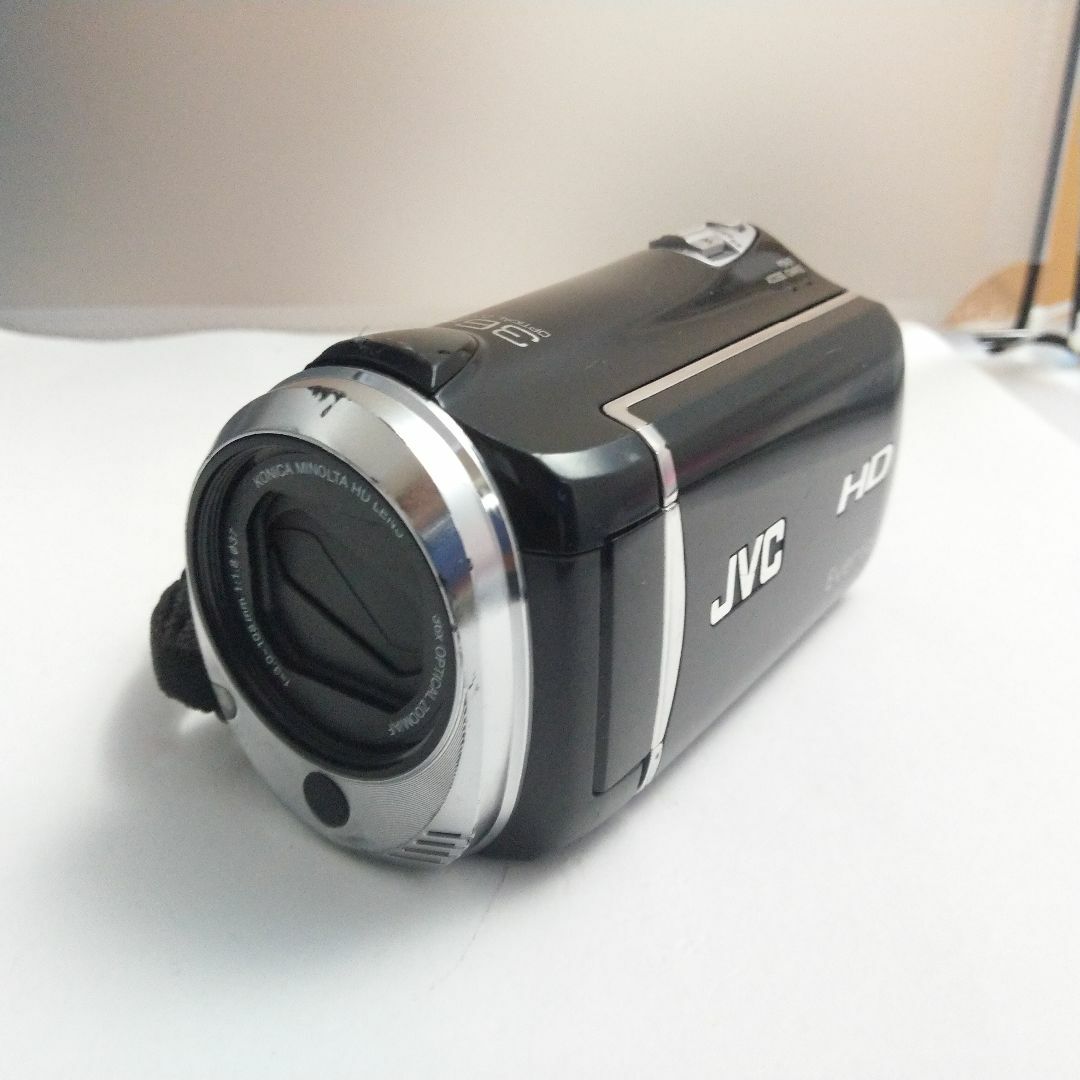 JVC Everio GZ-HM350-B ビデオカメラ クリアブラック - ビデオカメラ