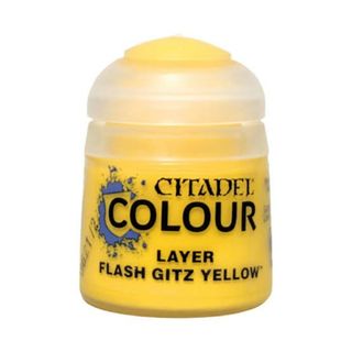 シタデルカラー Layer: Flash Gitz Yellow 黄色 イエロー(模型製作用品)