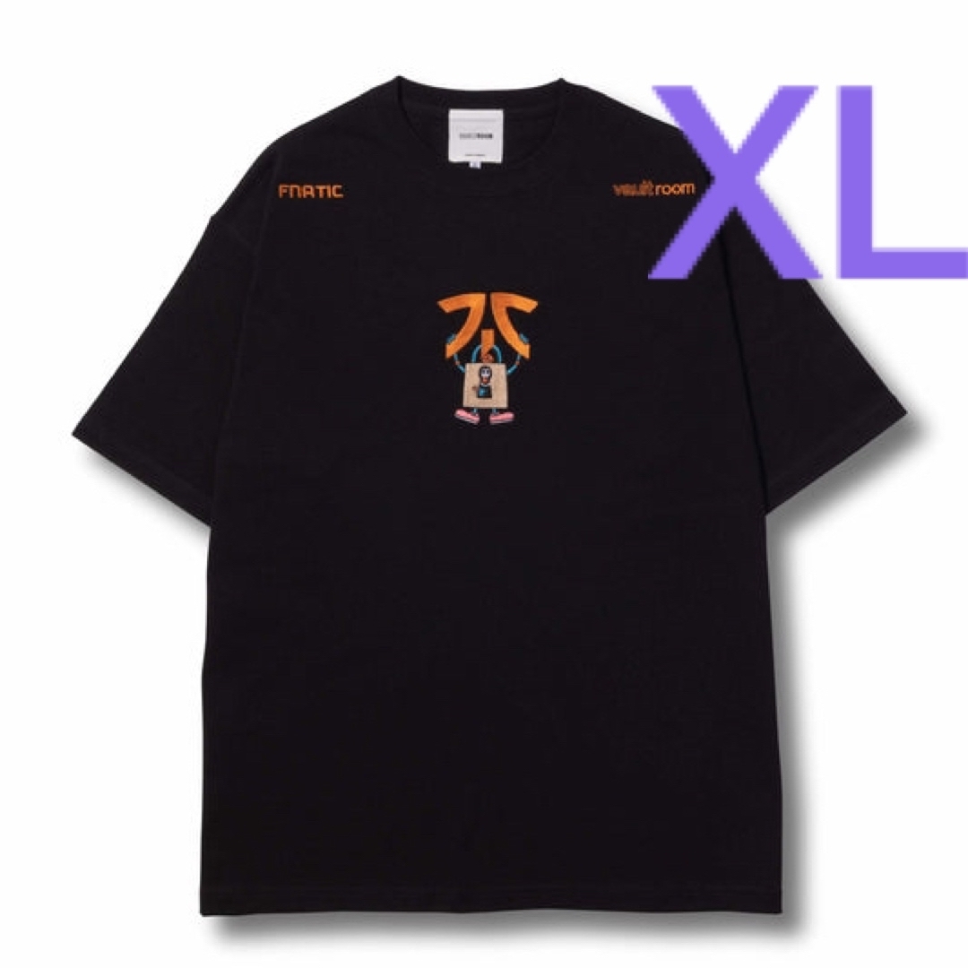 BlackBLK状態VAULTROOM VR × FNATIC TEE Black XL