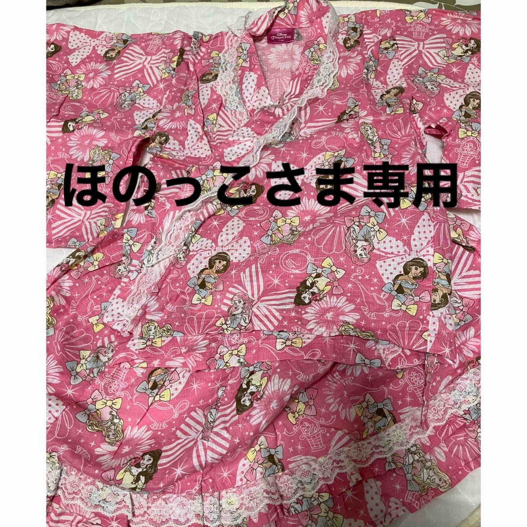 甚平 キッズ/ベビー/マタニティのキッズ服女の子用(90cm~)(甚平/浴衣)の商品写真