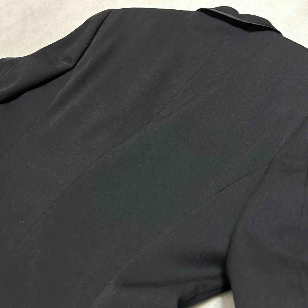 902美品 ポールスミス スーツセット 黒 花柄総裏地 Mサイズ 光沢縁取り