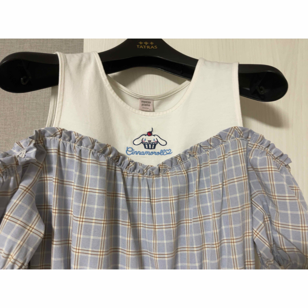 mezzo piano junior(メゾピアノジュニア)のメゾピアノジュニア　ワンピース キッズ/ベビー/マタニティのキッズ服女の子用(90cm~)(ワンピース)の商品写真