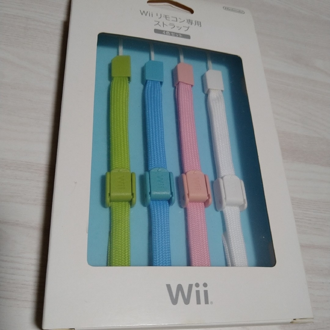 Wii(ウィー)の［新品•未使用］Wiiリモコン専用ストラップ エンタメ/ホビーのゲームソフト/ゲーム機本体(家庭用ゲーム機本体)の商品写真