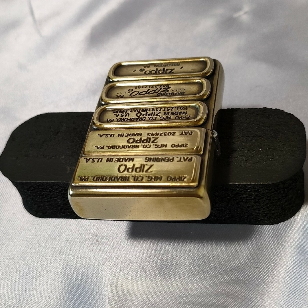 メンズ【美品】限定品ゴールドボトムズ zippo 2004年製 A 04 ジッポー