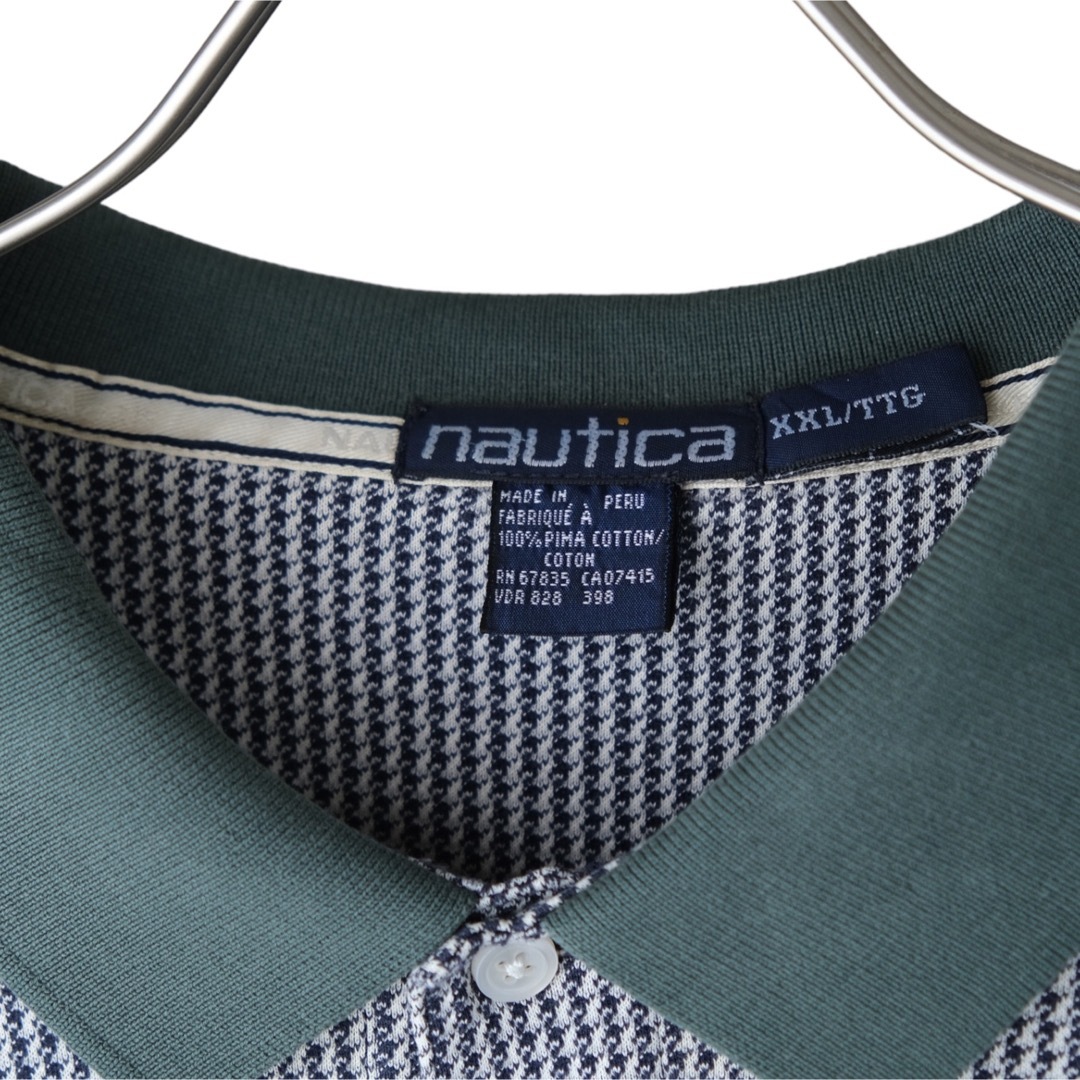 NAUTICA(ノーティカ)の90s nautica Green Polo Shirt メンズのトップス(ポロシャツ)の商品写真