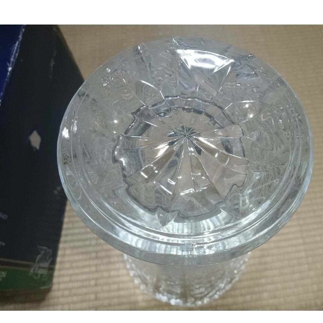 Cristal D'Arques(クリスタルダルク)の新品 花瓶 クリスタルガラス フランス製 フラワーベース 花器 花入れ インテリア/住まい/日用品のインテリア小物(花瓶)の商品写真