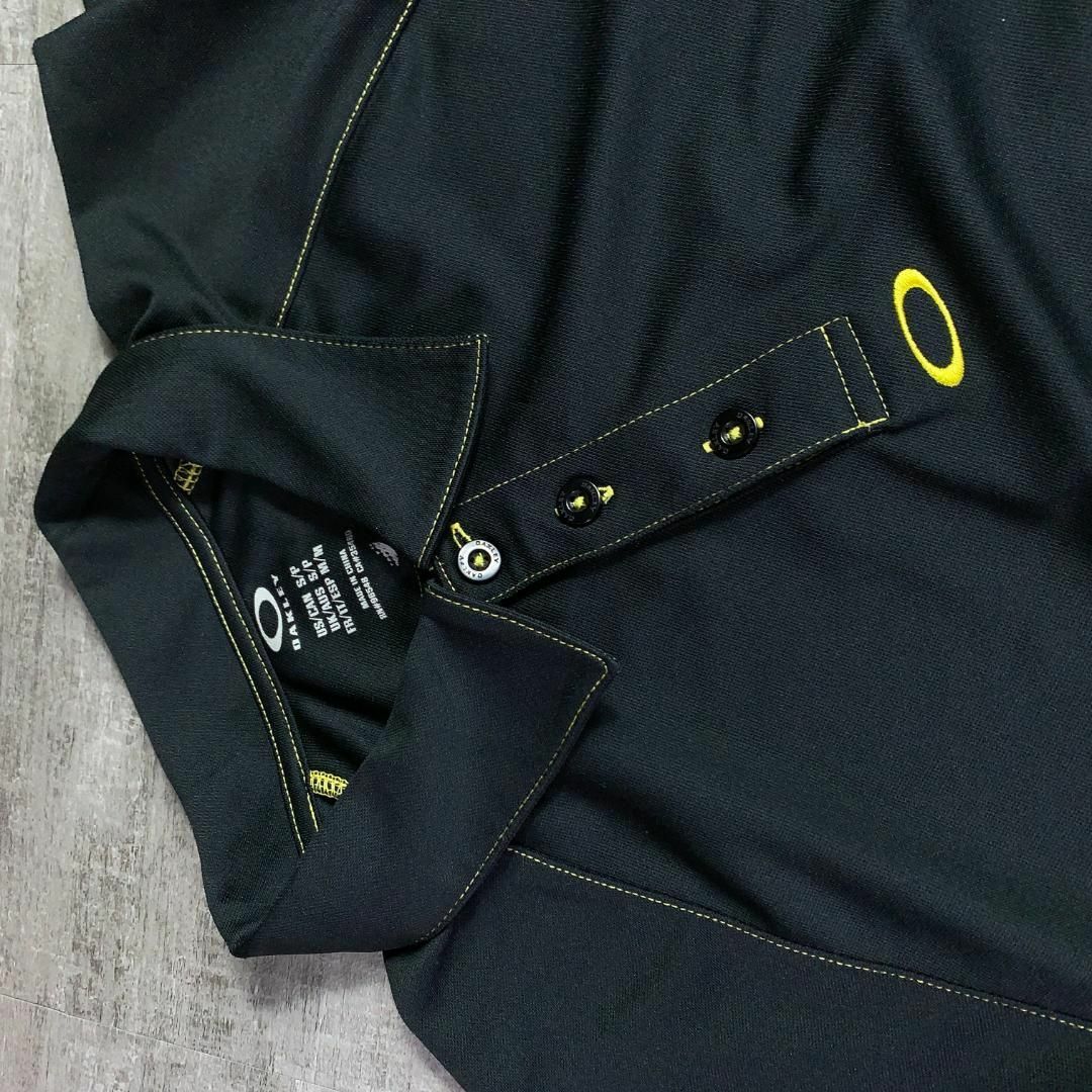 幅広type 00's Y2K OAKLEY オークリー ハーフジップシャツ M テック系