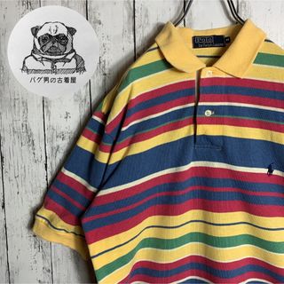 ポロラルフローレン(POLO RALPH LAUREN)の【ヴィンテージ】ポロラルフローレン 古着 90's メンズ ポロシャツ ★1点物(ポロシャツ)