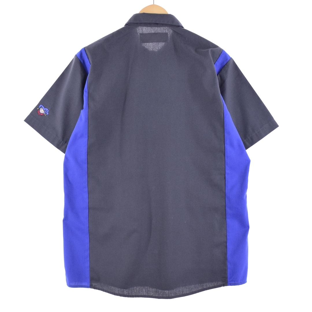 Dickies(ディッキーズ)の古着 ディッキーズ Dickies ツートン 半袖 ワークシャツ メンズL /eaa350022 メンズのトップス(シャツ)の商品写真