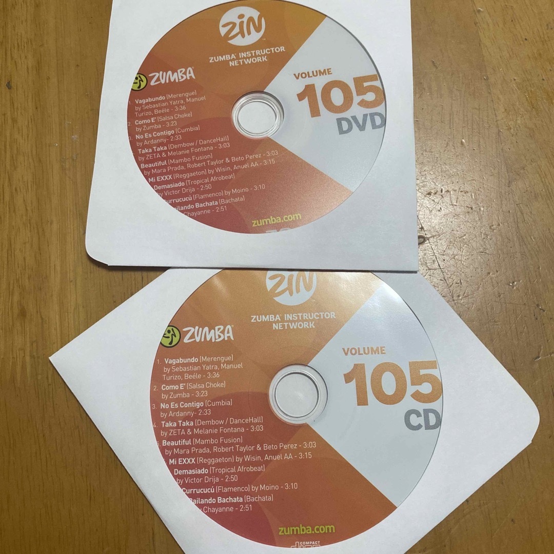 ズンバ ZUMBA ZIN 105 CD DVD 最新版❗ - ダンス