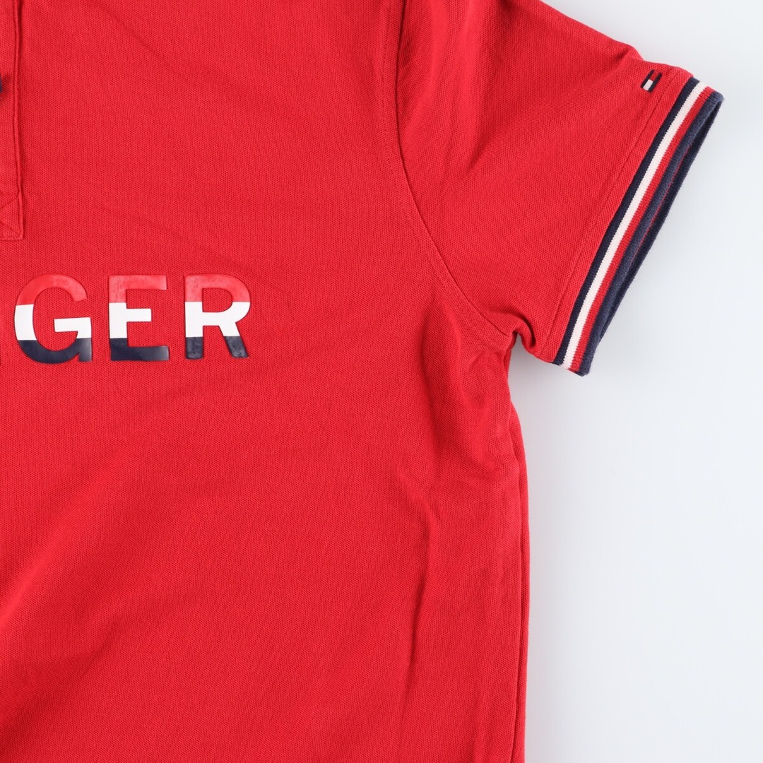 TOMMY HILFIGER(トミーヒルフィガー)の古着 トミーヒルフィガー TOMMY HILFIGER 半袖 ポロシャツ メンズL /eaa349808 メンズのトップス(ポロシャツ)の商品写真