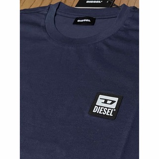 ディーゼル(DIESEL)のDIESEL  新品未使用　XSサイズ　Tシャツ　カットソー　紺　ディーゼル(Tシャツ/カットソー(半袖/袖なし))