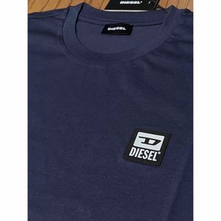 ディーゼル(DIESEL)のDIESEL  新品未使用　XSサイズ　Tシャツ　カットソー　紺　ディーゼル(Tシャツ/カットソー(半袖/袖なし))