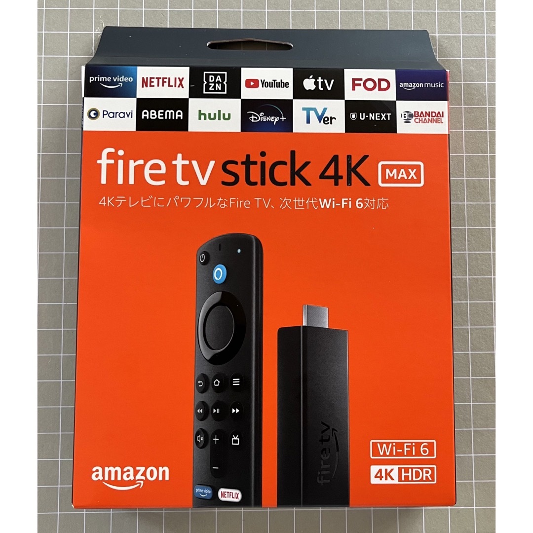 Fire TV Stick 4K MAX  ファイヤースティック新品未使用品　③