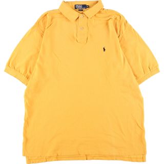 ラルフローレン(Ralph Lauren)の古着 ラルフローレン Ralph Lauren POLO by Ralph Lauren 半袖 ポロシャツ メンズXL /eaa347336(ポロシャツ)