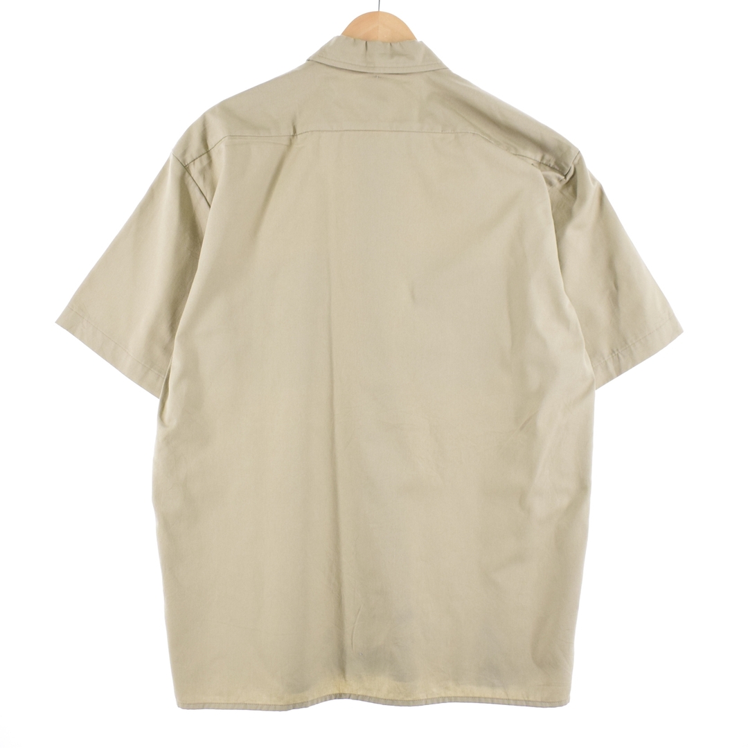 Dickies(ディッキーズ)の古着 ディッキーズ Dickies 半袖 ワークシャツ メンズXL /eaa349543 メンズのトップス(シャツ)の商品写真