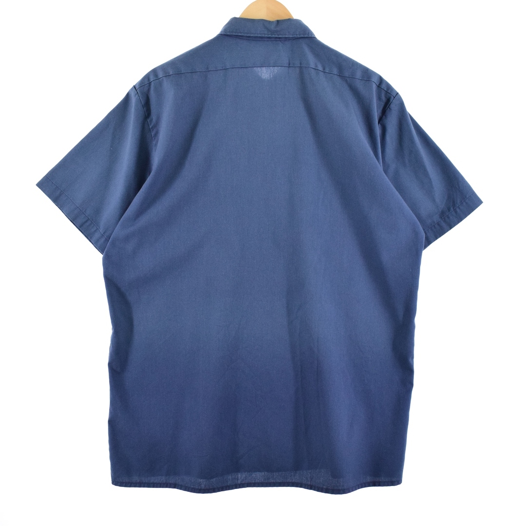 Dickies(ディッキーズ)の古着 90年代 ディッキーズ Dickies 半袖 ワークシャツ USA製 メンズXL ヴィンテージ /eaa349544 メンズのトップス(シャツ)の商品写真