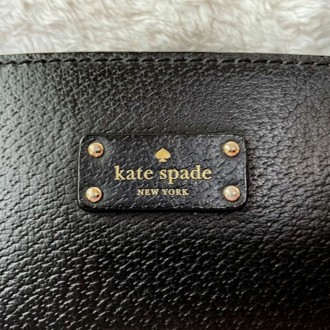 美品✨ ケイトスペード  kate spade ハンドバッグ レザー ブラック