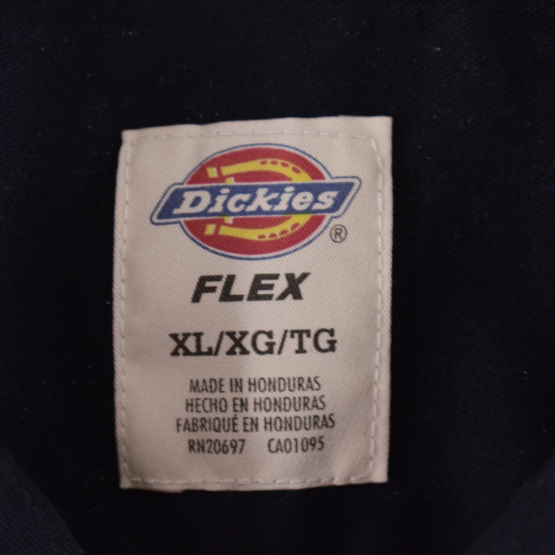 Dickies(ディッキーズ)の古着 ディッキーズ Dickies FLEX 半袖 ワークシャツ メンズXL /eaa349505 メンズのトップス(シャツ)の商品写真