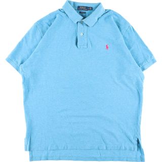 ラルフローレン(Ralph Lauren)の古着 ラルフローレン Ralph Lauren POLO RALPH LAUREN 半袖 ポロシャツ メンズL /eaa349046(ポロシャツ)