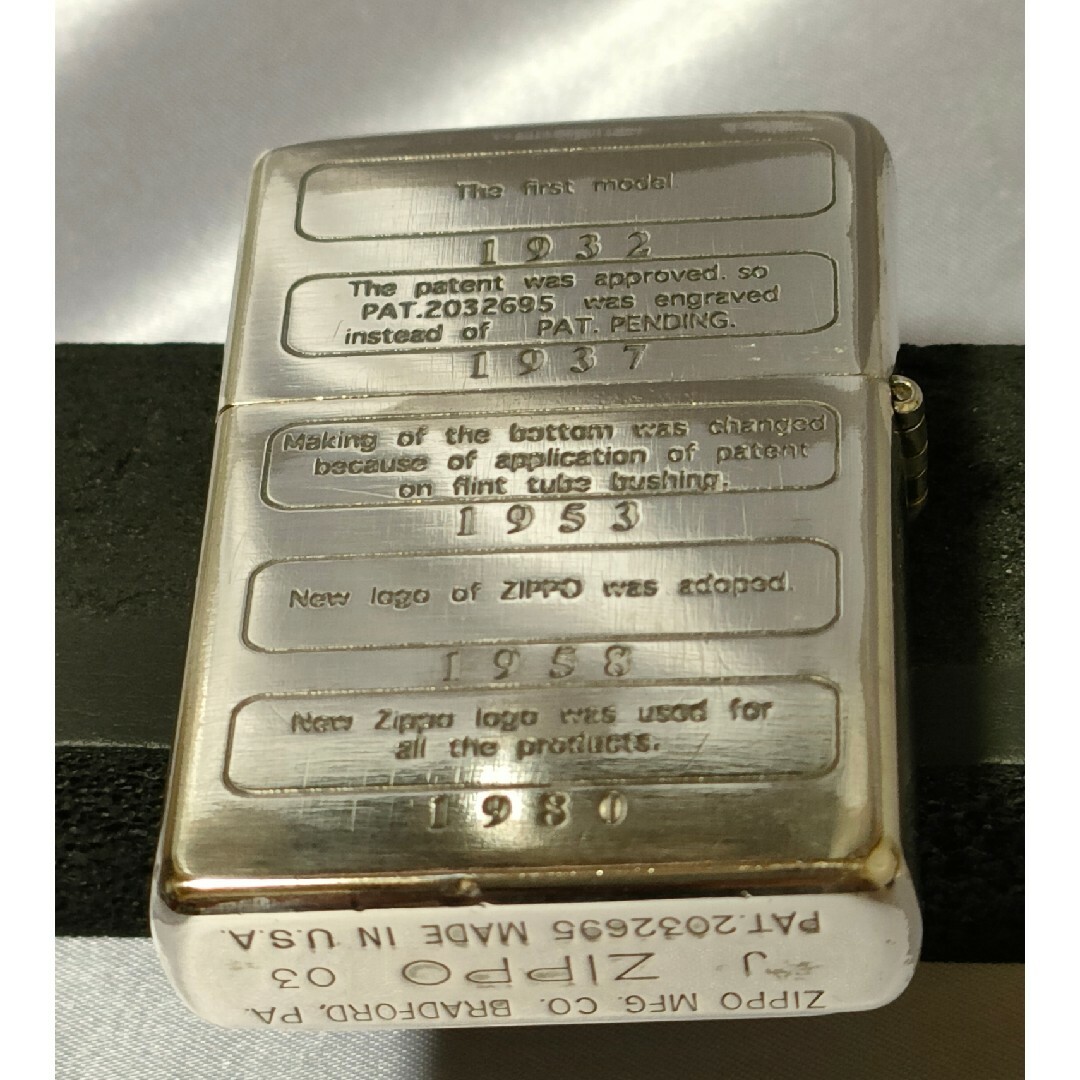 【２個セット／未使用品】zippo 2003他オリジナルデザインレギュラータイプ